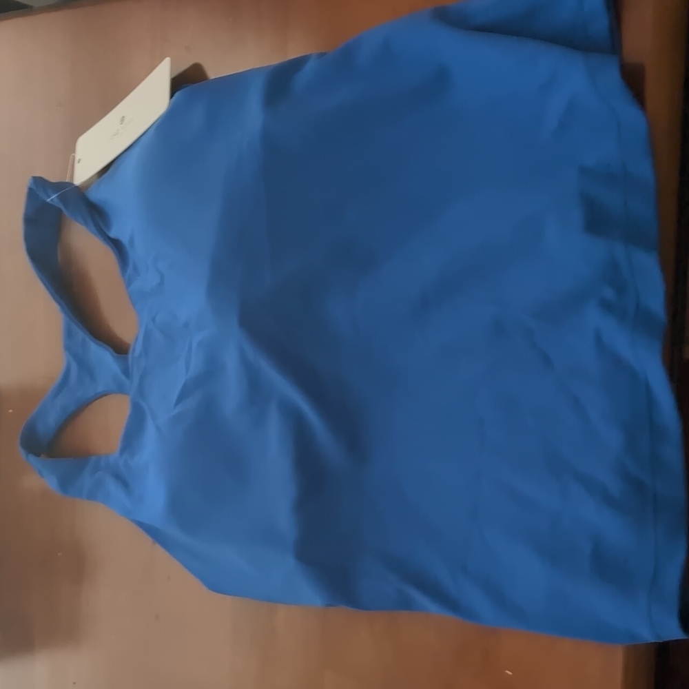 CRZ YOGA Vibrant Blue Activewear Top